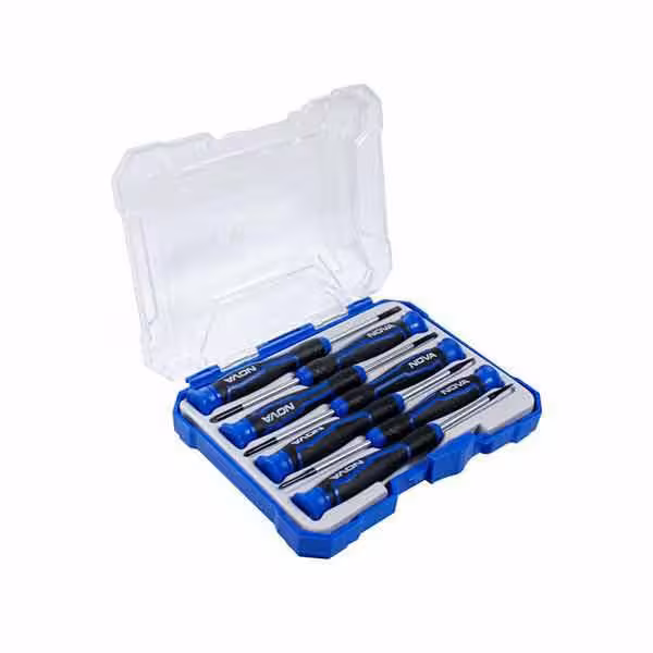 ست پیچ گوشتی ساعتی 7 پارچه نووا NOVA مدل 1339