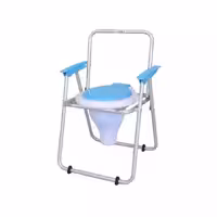 توالت فرنگی آلومینیومی مبله تاشو ایبکا