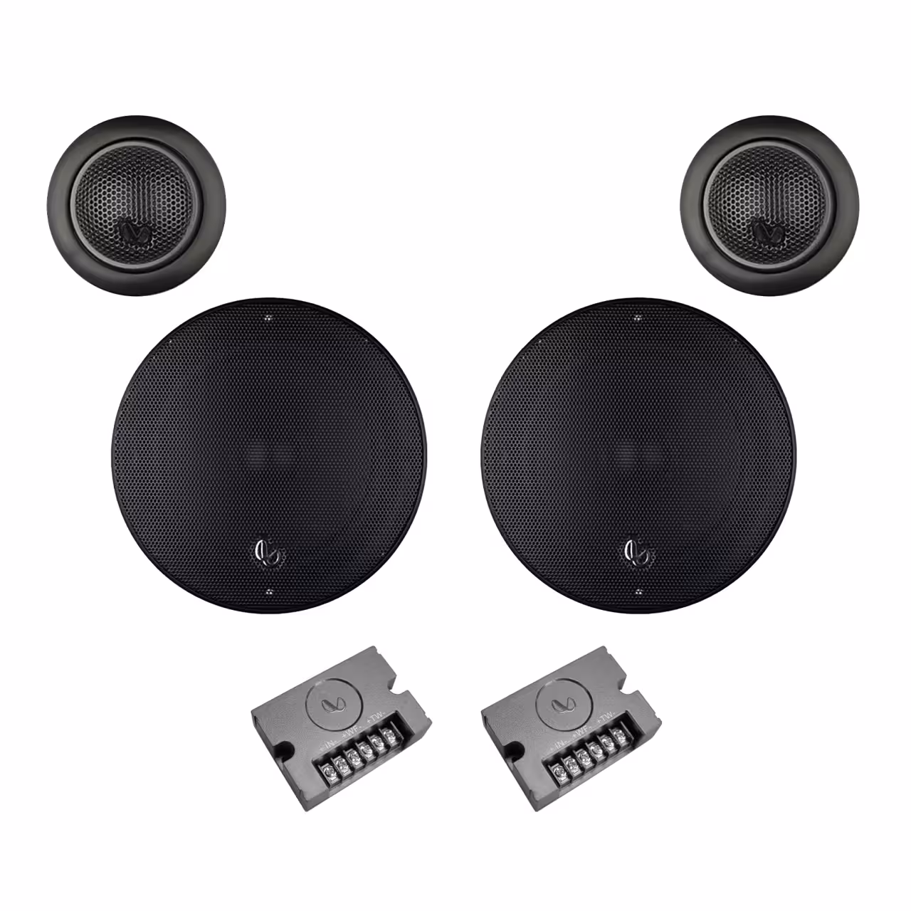 کامپوننت گرد اینفینیتی مدل Infinity ALPHA 650C-بسته شش عددی