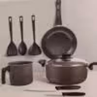 سرویس قابلمه و تابه 9 پارچه ترامونتینا مدل Tramontina