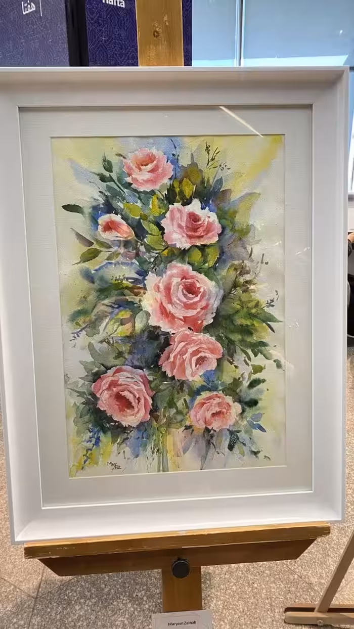 نقاشی آب رنگ