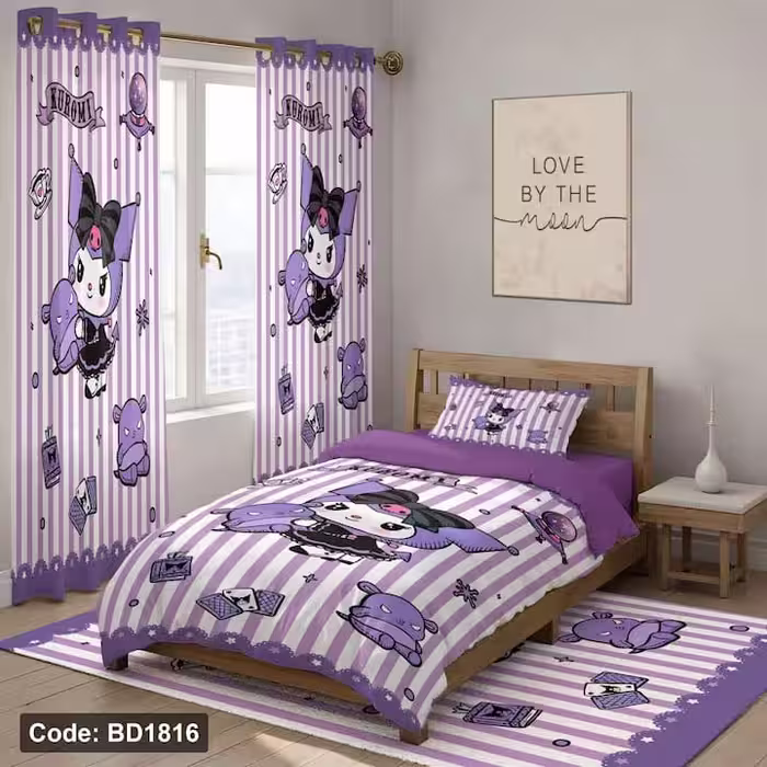 روتختی کرومی بنفش سفید کد BD1816