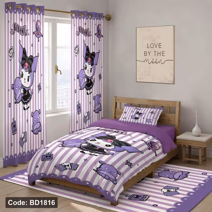 روتختی کرومی بنفش سفید کد BD1816