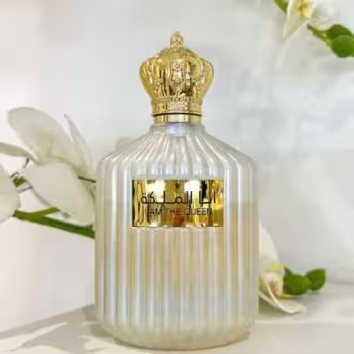 ادکلن انا الملکه i am the Queen اصل 100 میل ارض الزعفران امارات