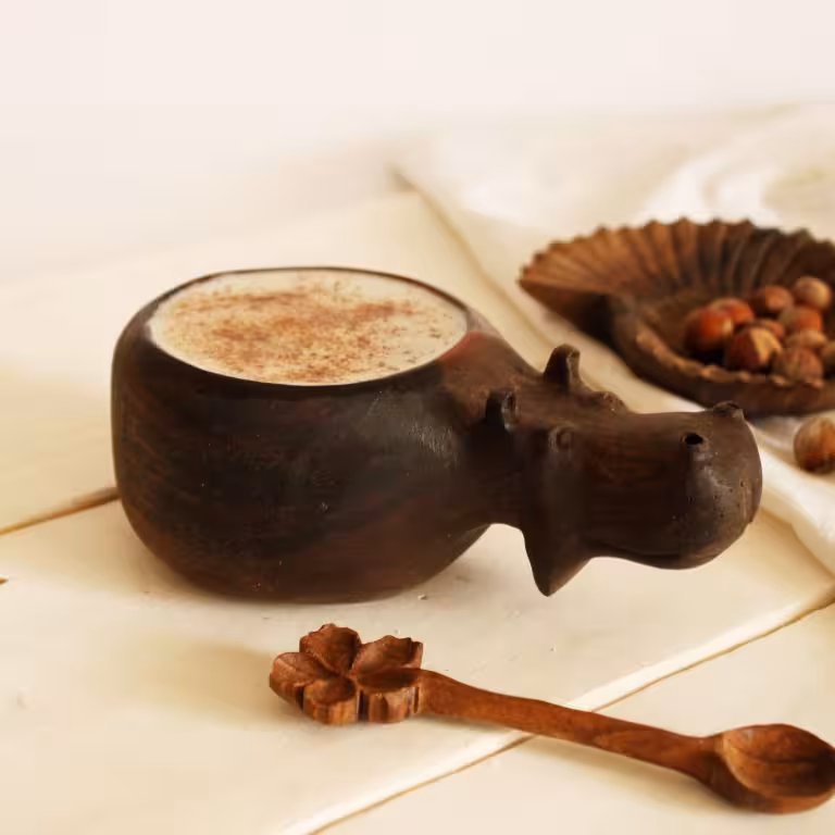 کوکسا دستساز چوبی طرح اسب آبی کد 102459