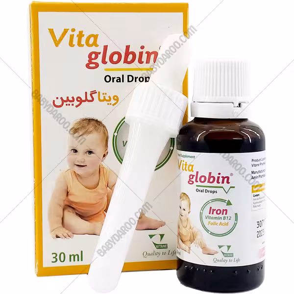 قطره آهن ویتاگلوبین ویتان مخصوص کودکان 30 میلی لیتر