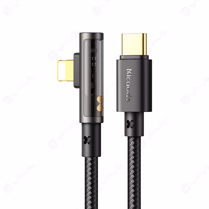 کابل تایپ C به لایتینینگ 90 درجه مک دودو مدل CA-339 به طول 1.2 متر