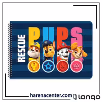 دفتر نقاشی سگ های نگهبان برند لانگو