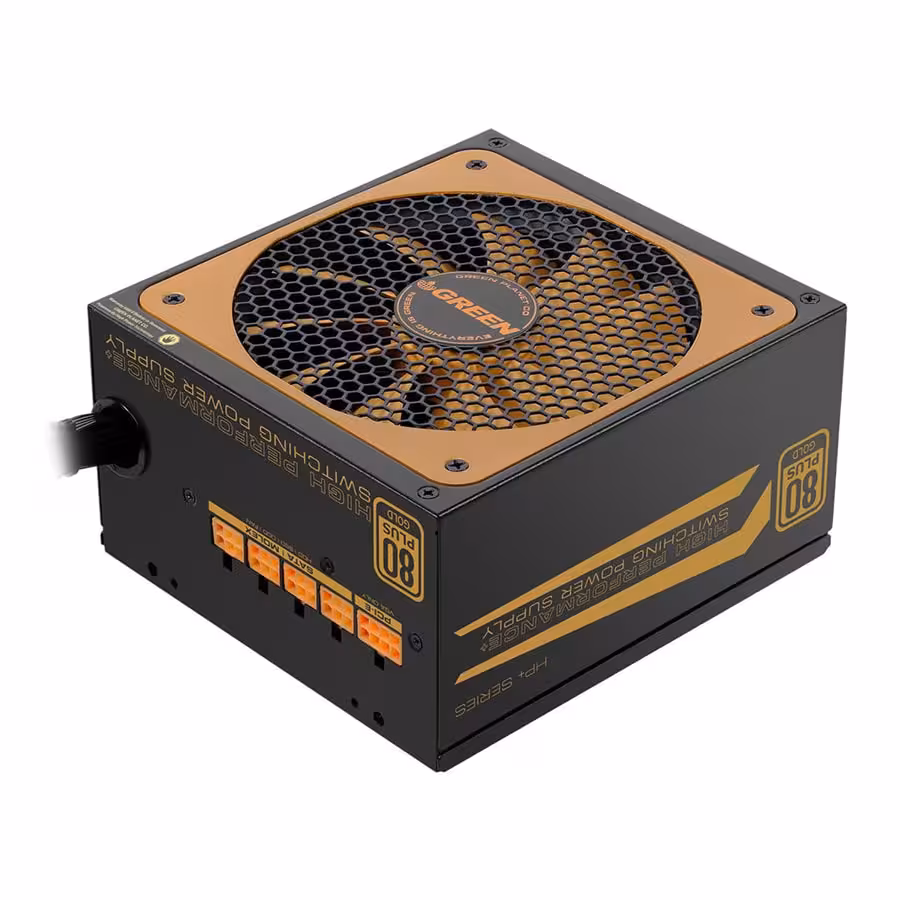 قیمت و خرید پاور کامپیوتر 600 وات نیمه ماژولار گرین مدل GP600B-HP Plus | یاس ارتباط