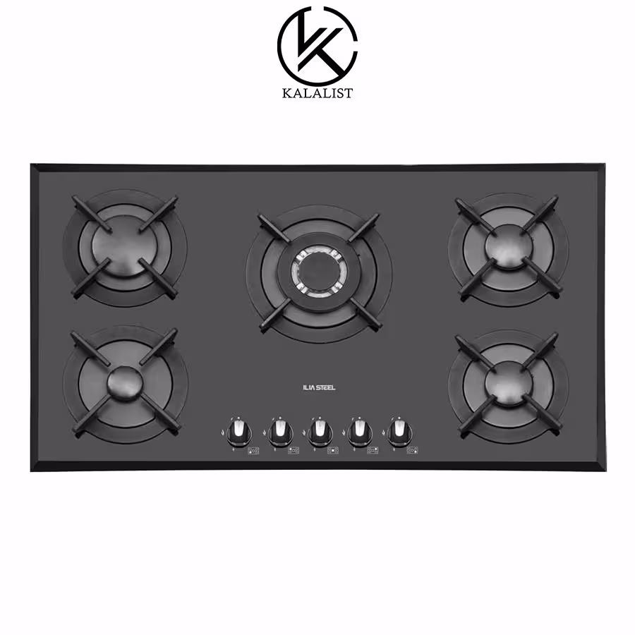 اجاق گاز شیشه ای ایلیا استیل مدل G525