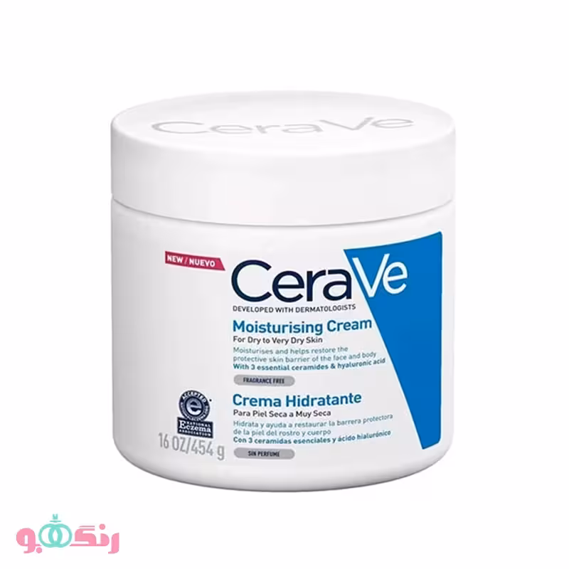 آبرسان و مرطوب کننده پوست خشک و خیلی خشک سراوی Cerave Moisturizing Cream For Dry to Very Dry Skin