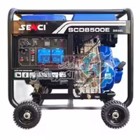 موتور برق گازوئیلی سنسی7 کیلووات مدل SCD8500E ا portable generator Senci SCd8500E