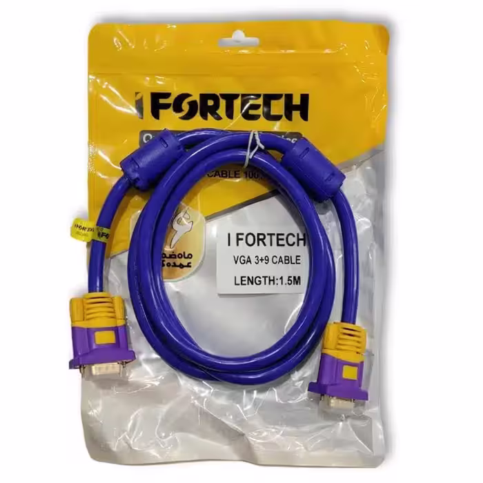 کابل مانیتور ایفورتک مدل VGA IFortech 3-9(آکبند)