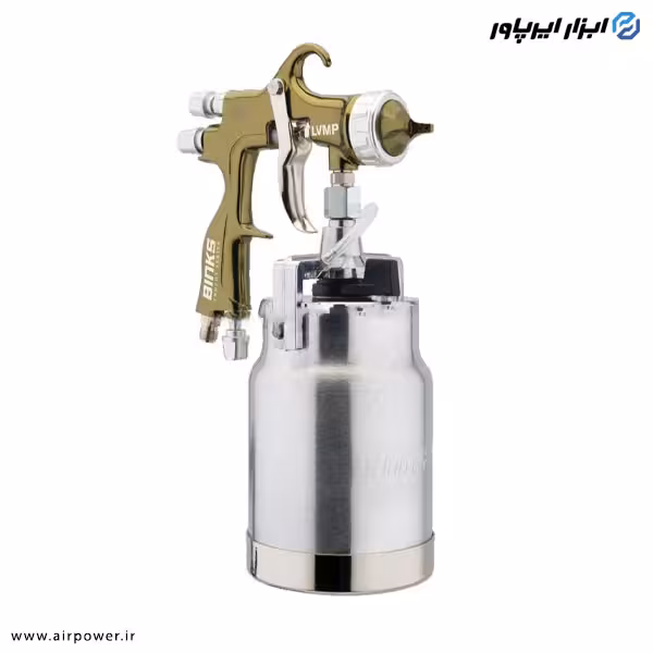 پیستوله رنگ پاش بینکس آمریکا کاسه زیر مدل 2645.18LV-23SS-E