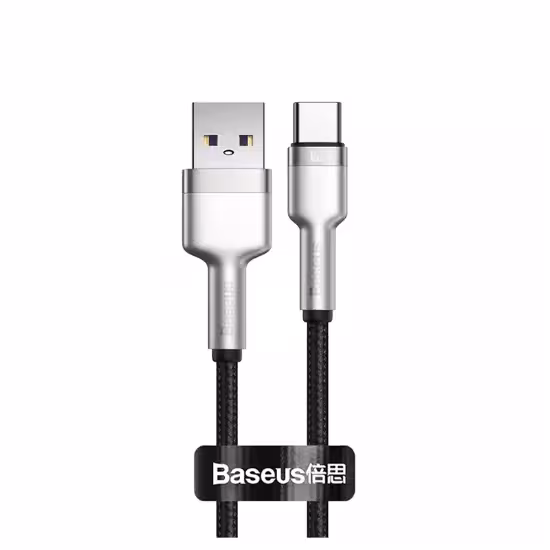 کابل 25 سانتیمتری USB به Type-C بیسوس مدل Baseus Cafule Series CAKF0000