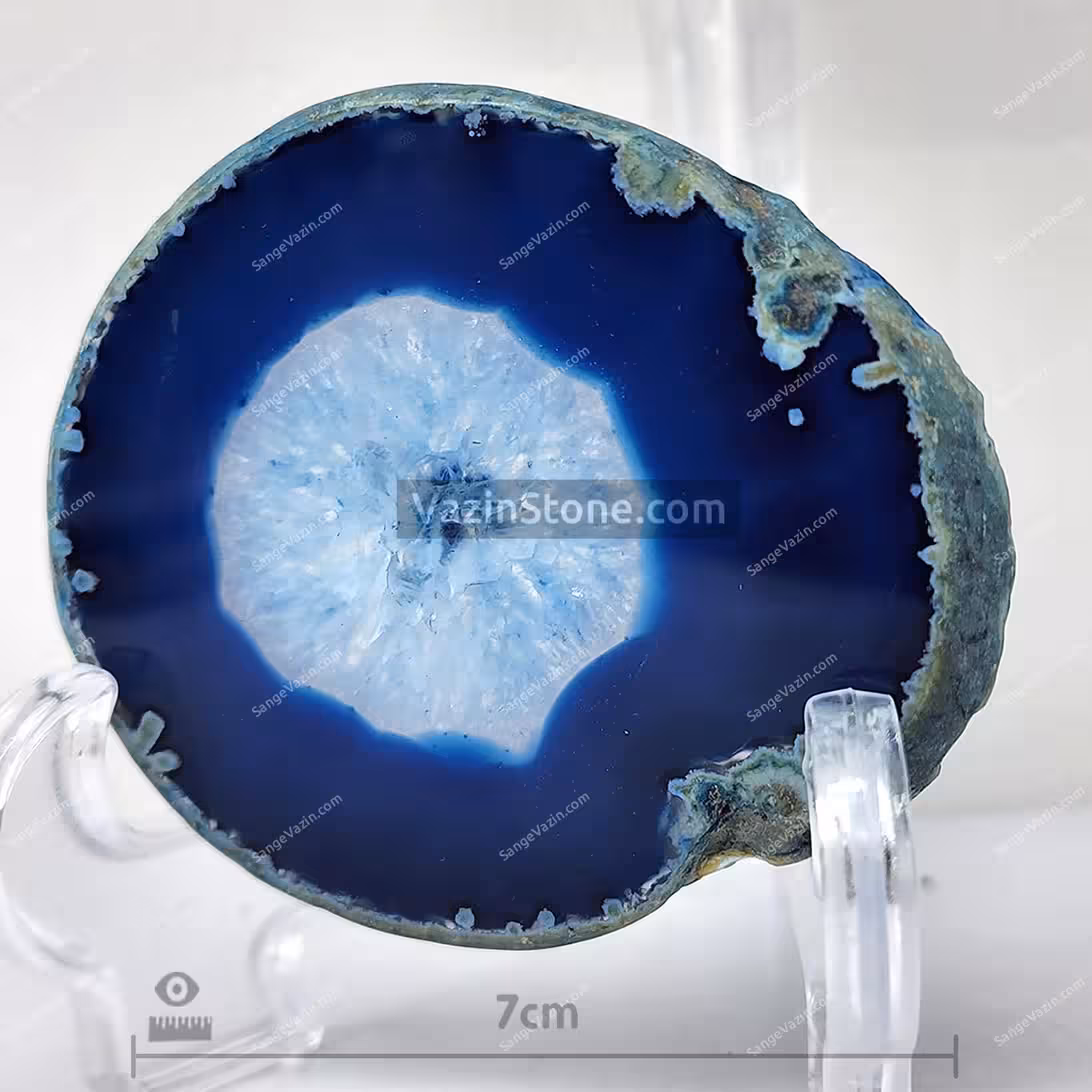 اسلایس عقیق گرد آبی برزیل