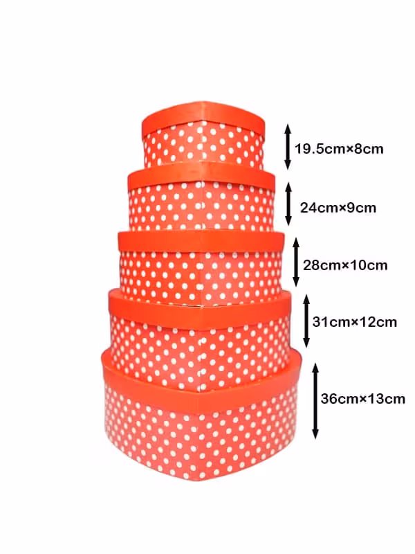 جعبه هدیه قلب heart gift box