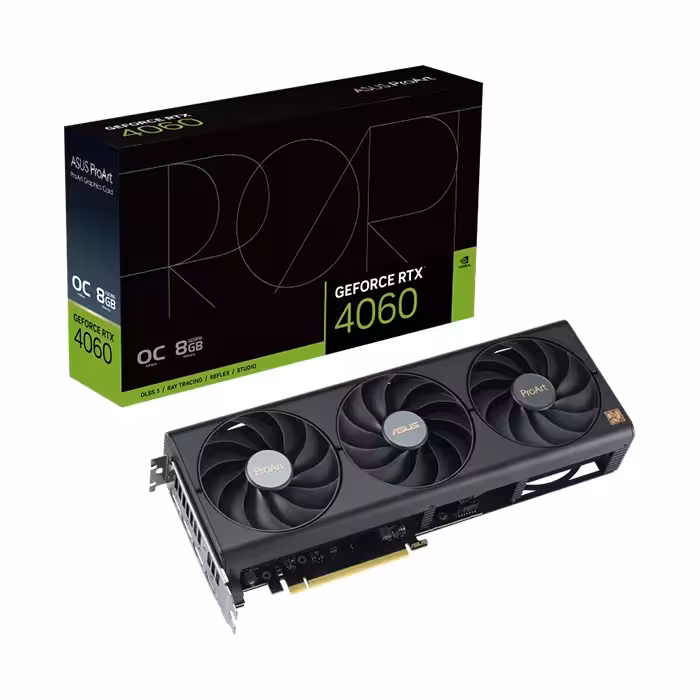 کارت گرافیک ایسوس ProArt GeForce RTX 4060 OC Edition 8GB