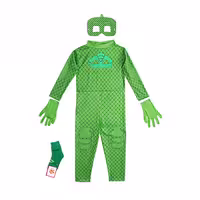 لباس پی جی ماسک سبز پسرانه شخصیت GEKKO (هربا)