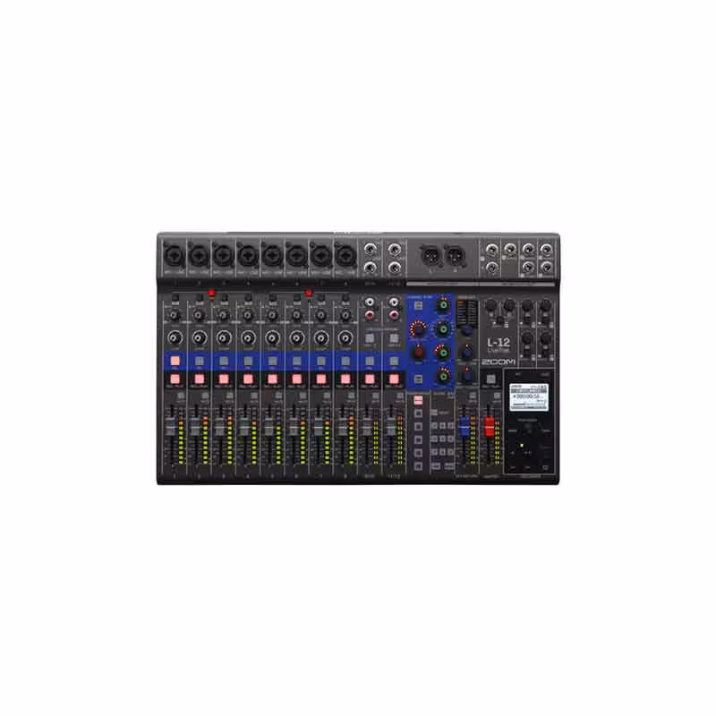 رکوردر و میکسر دیجیتال زوم Zoom LiveTrak L-12