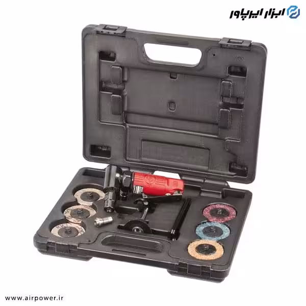 کیت فرز انگشتی بادی سرکج شیکاگو پنوماتیک مدل RP 9101 K