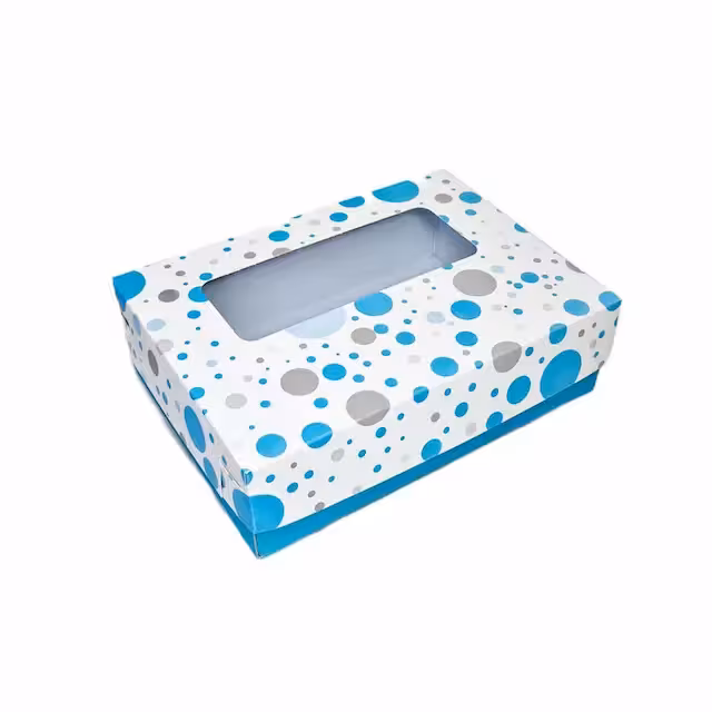 جعبه شیرینی 21 در 15 در ارتفاع 6.5 سانت