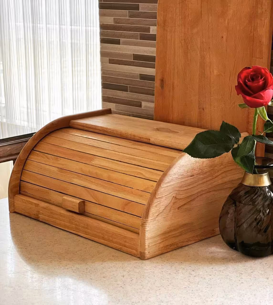 جانانی چوبی کرکره ای