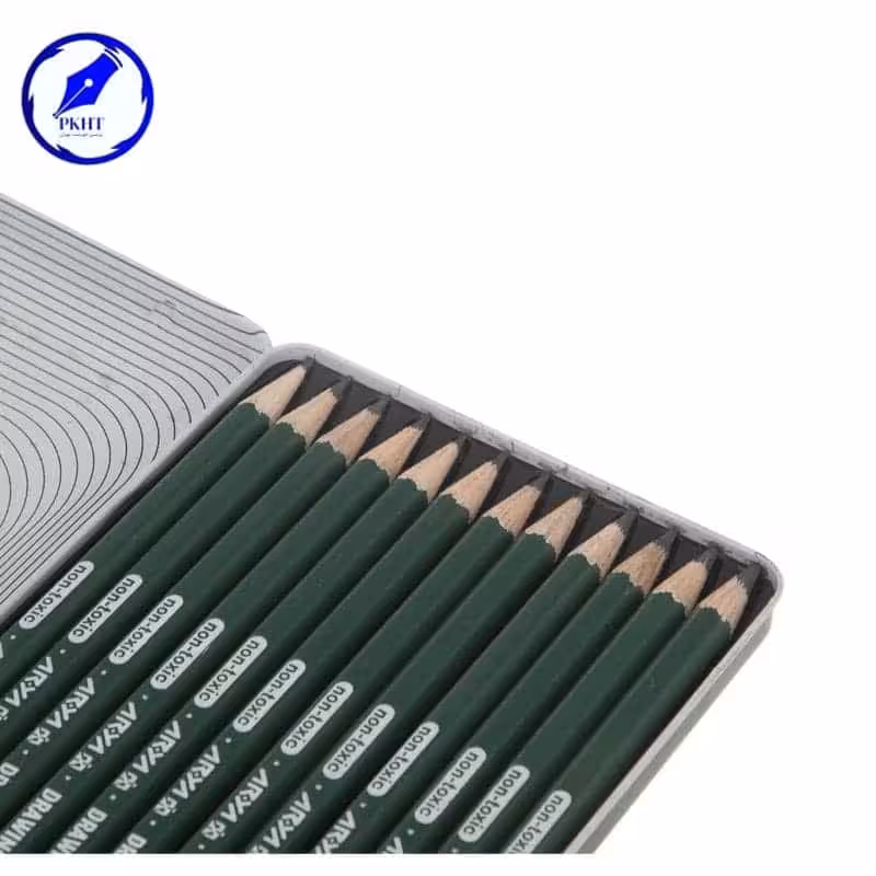 مداد مشکی مهندسی آرتیست آریا جین 12 بسته ای