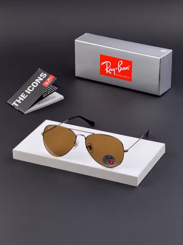 عینک آفتابی خلبانی ریبن مدل RB3025 پلاریزه