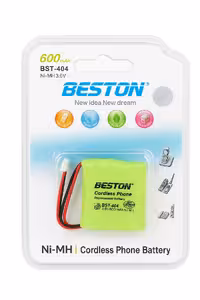 باتری تلفن بی‌سیم بستون مدل BST-404 نیکل متال هیدرید 3.6 ولت 600mAh