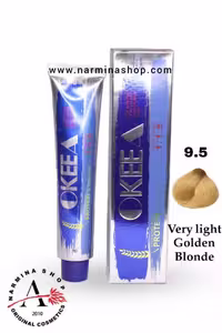 رنگ مو اکیا شماره 9.5 VERY LIGHT GOLDEN  BLOUNDE