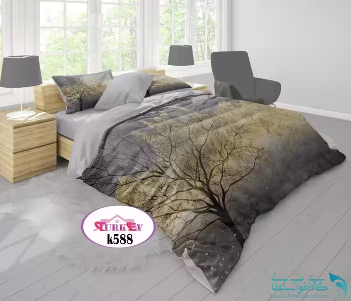روتختی طرح گیلدا دونفره برند Turkev کد K588