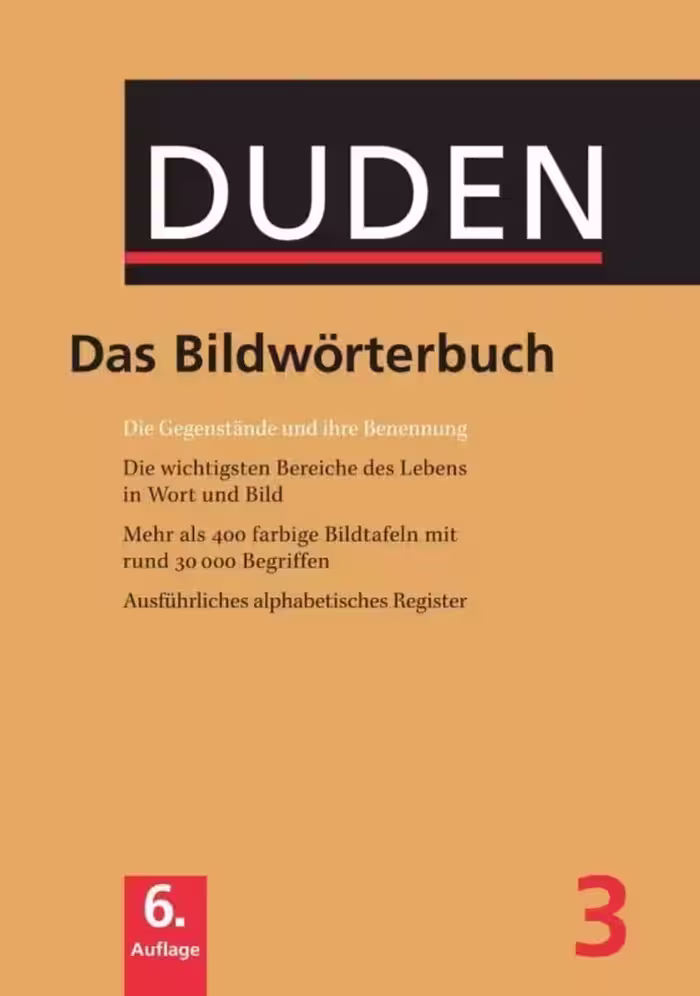 کتاب آلمانی Duden Das Bildworterbuch