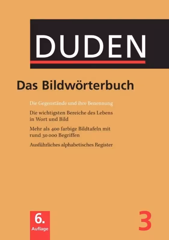 کتاب آلمانی Duden Das Bildworterbuch