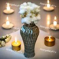 گلدان شیشه ای درجه1