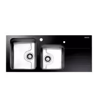 سینک توکار استیل البرز مدل کریستال