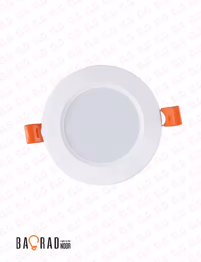 پنل SMD بک لایت 12 وات توکار گرد باراد نور مدل دایکست