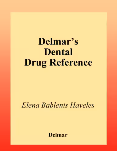 خرید و دانلود نسخه کامل کتاب Delmar&#039;s Dental Drug Reference