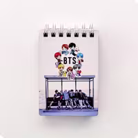 دفترچه چوبی Bts کد 44