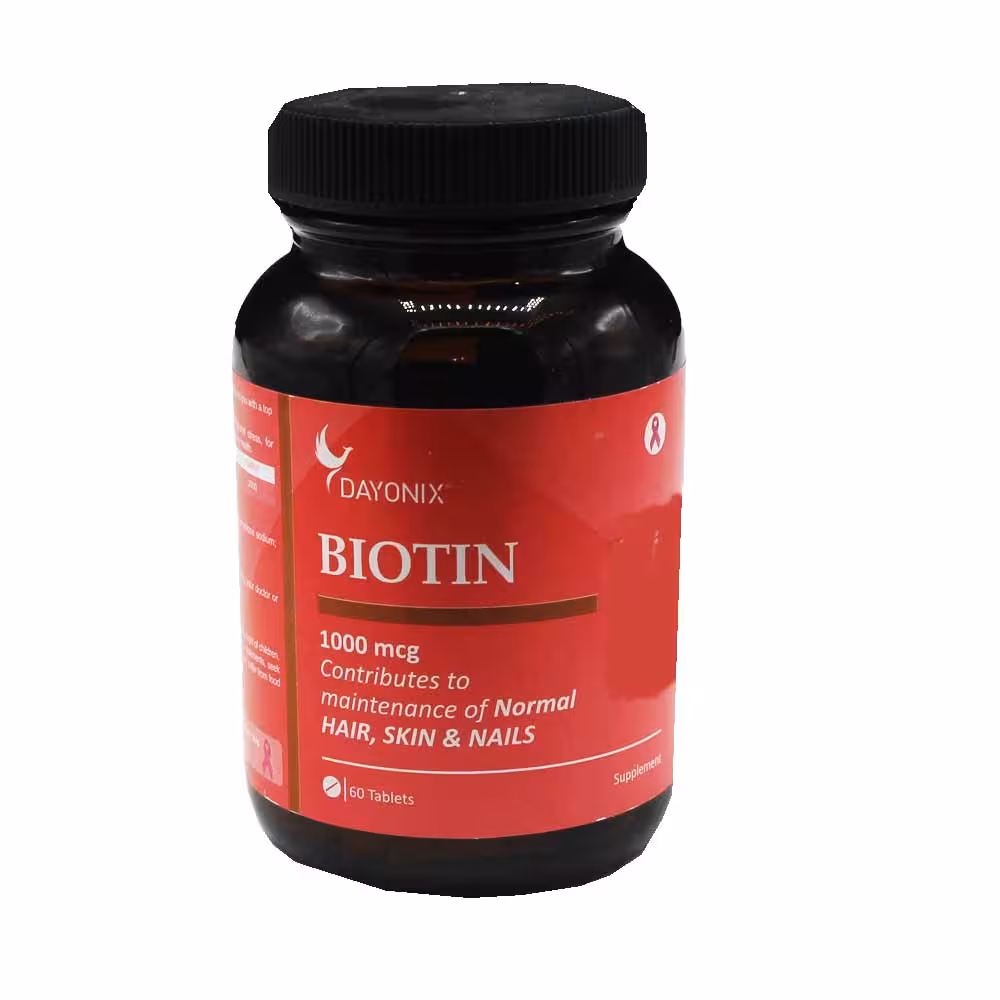 قرص بیوتین 1000 میکروگرم دایونیکس 60 عددی
