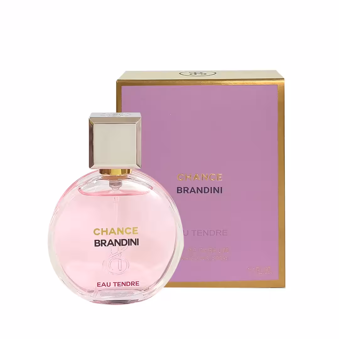 عطر ادکلن زنانه برندینی شنل چنس تندر Brandini Chanel Chance Eau Tendereحجم 33 میل