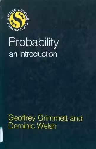 خرید و دانلود نسخه کامل کتاب Probability: an introduction