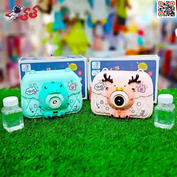 اسباب بازی دوربین حباب ساز برقی BUBBLE CAMERA 335A