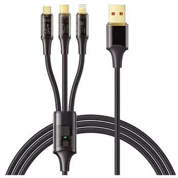 کابل تبدیل USB به MicoUSB/ USB-C / لایتنینگ مک دودو مدل CA-333 طول 1.2 متر