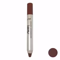 رژلب مدادی مودا مدل waterproof lipstick شماره  L101