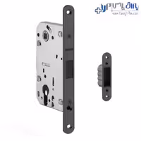 قفل مگنتیک سیلندری درب فریملس رنگ دودی