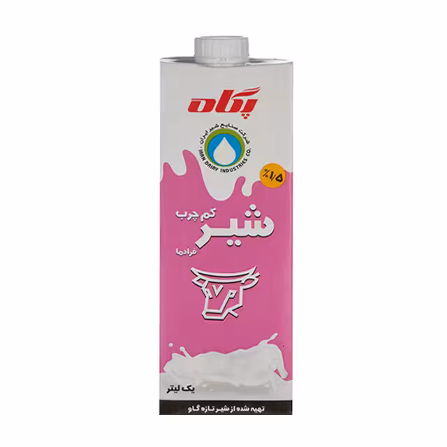 شیر کم چرب پگاه 1000 میلی لیتری