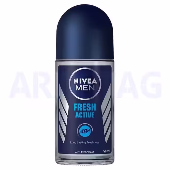 مام رول نیوا مردانه مدل Fresh Active 48H حجم 50 میلی