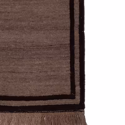 گبه دستبافت یک و نیم متری مدل کف ساده کد 01