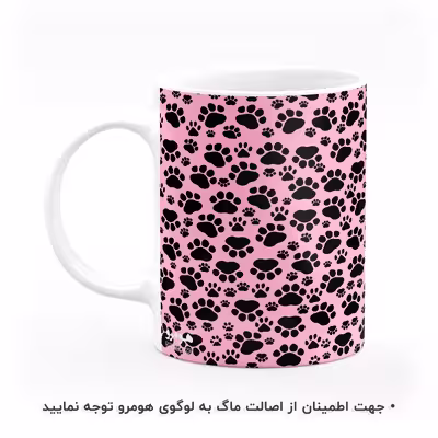ماگ هومرو طرح بلک پینک مدل MG8219